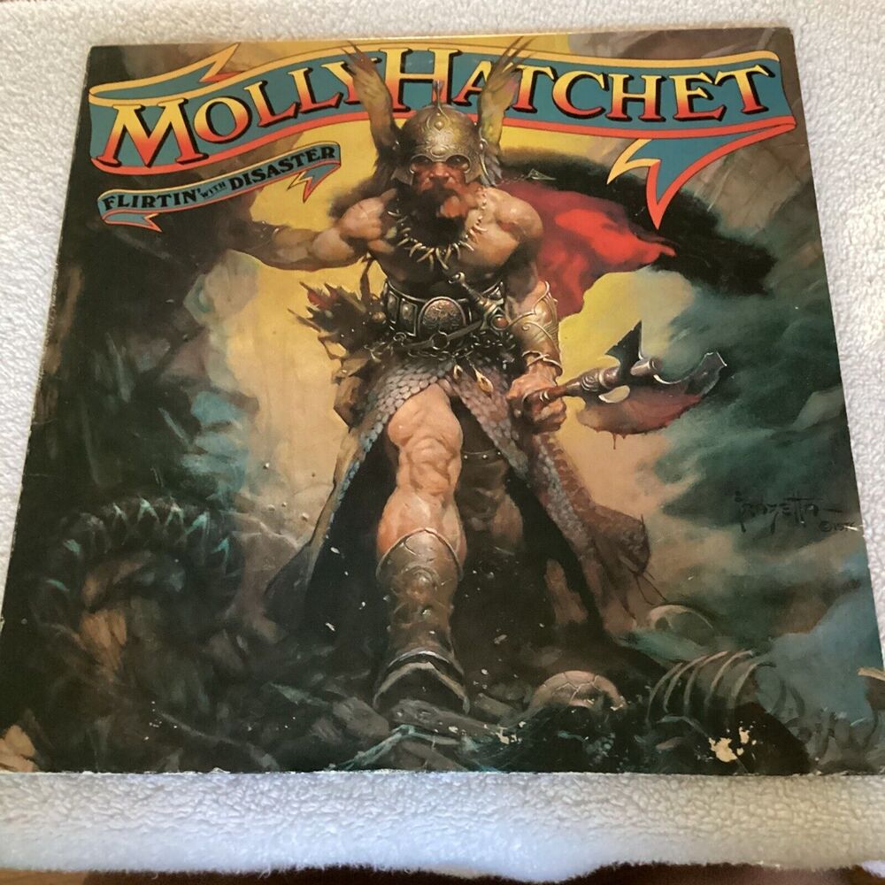 Molly Hatchet Flirtin' With Disaster LP Vinyl Record Album 1979 Epic Records